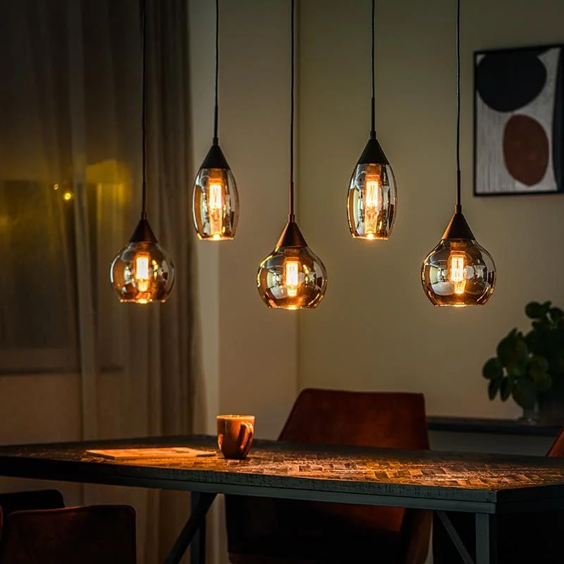 Kup teraz Spix Hanglamp 5-lichts smoke glas