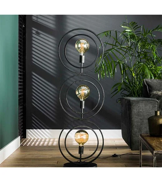 Bellamy 3-lichts vloerlamp industrieel Tylko dziś