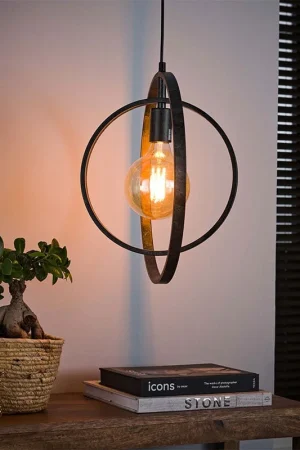 Bellamy 1-lichts hanglamp industrieel Oferta