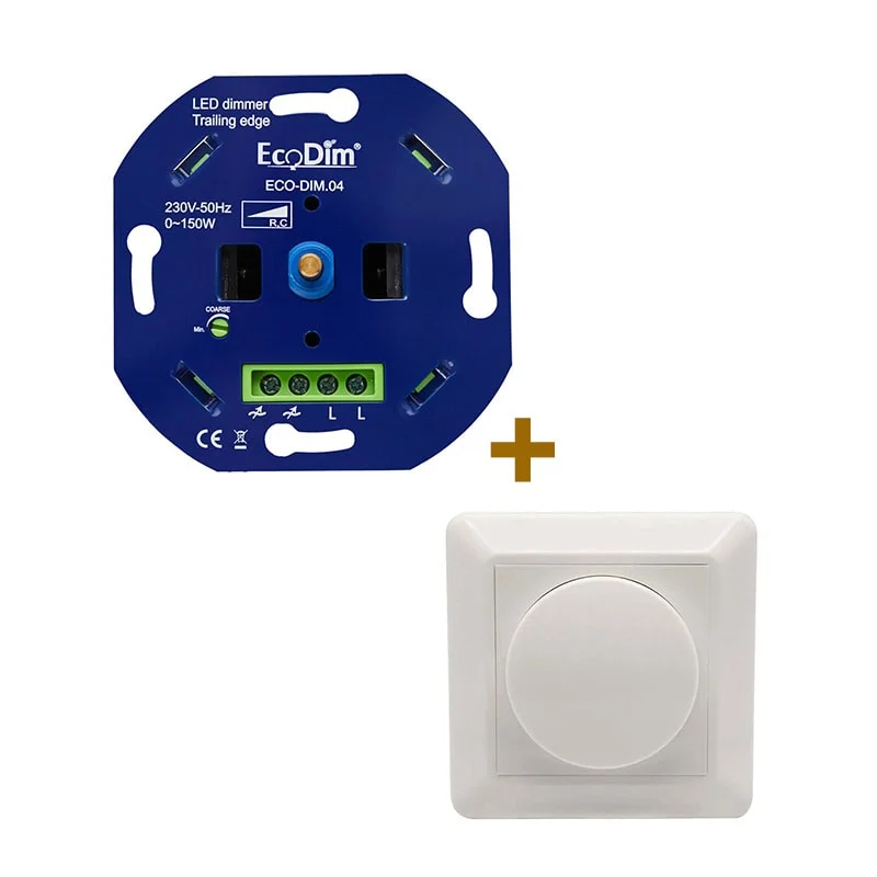 Led dimmer universeel 0-150W fase afsnijding Compleet Łatwy zwrot