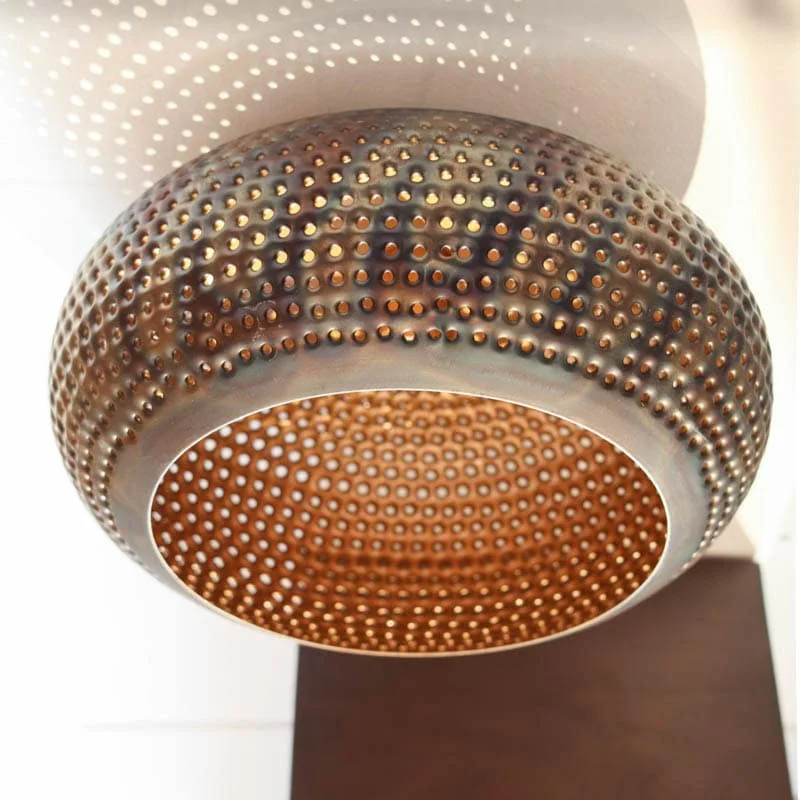 Tylko dziś Pinch Plafondlamp 35cm Zwart bruin