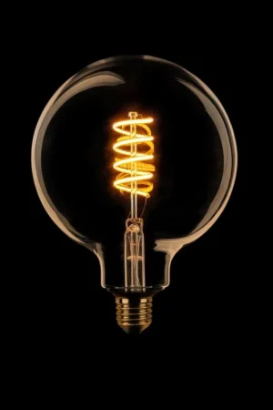 Wybór klientów Led lamp Spiraal Rond 12,5cm E27 Gold