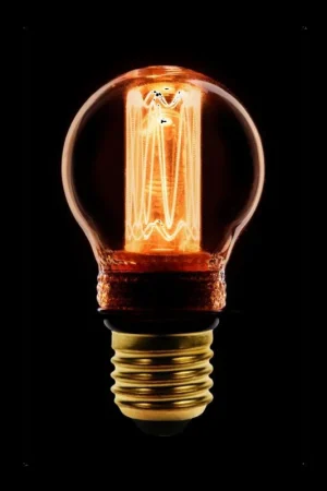 Led lamp Kooldraad Kogel 4,5cm E27 Amber Oferta
