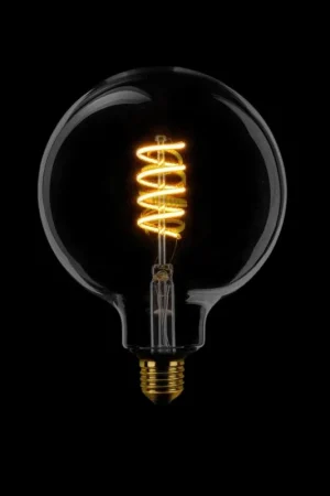 Rabat Led lamp Spiraal Rond 12,5cm E27 Smoke