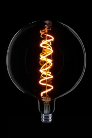 Led lamp Spiraal Rond 20cm E27 Smoke Hit sprzedaży
