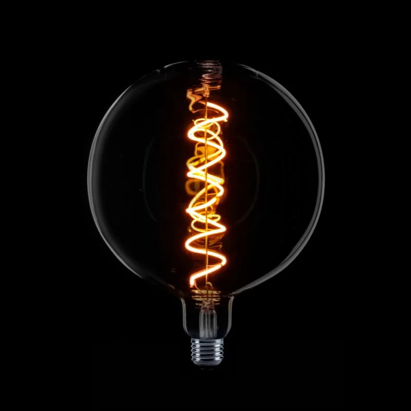 Led lamp Spiraal Rond 20cm E27 Smoke Hit sprzedaży