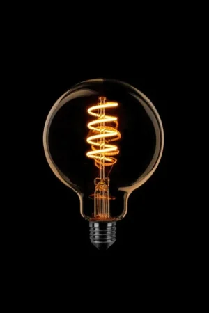 Led lamp Spiraal Dimtone rond E27 9,5cm Gold Premium