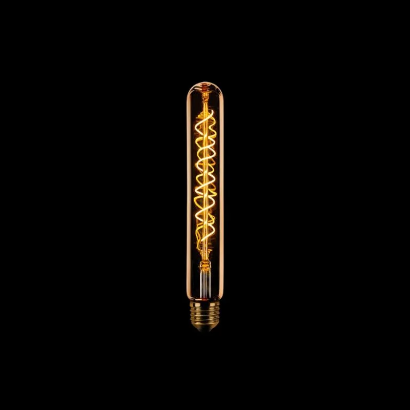 Promocja Led lamp Spiraal Buis E27 Gold