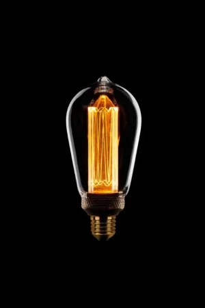Zniżka Led lamp Kooldraad Druppel E27 Helder 3 standen