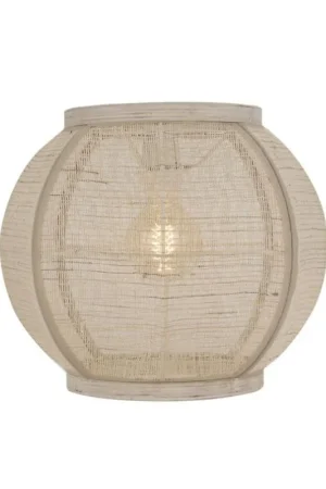 Nie przegap Fabric 1-lichts Plafondlamp Zand 33cm