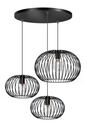 Hit cenowy ETH Wire 2.0 3 lichts hanglamp getrapt