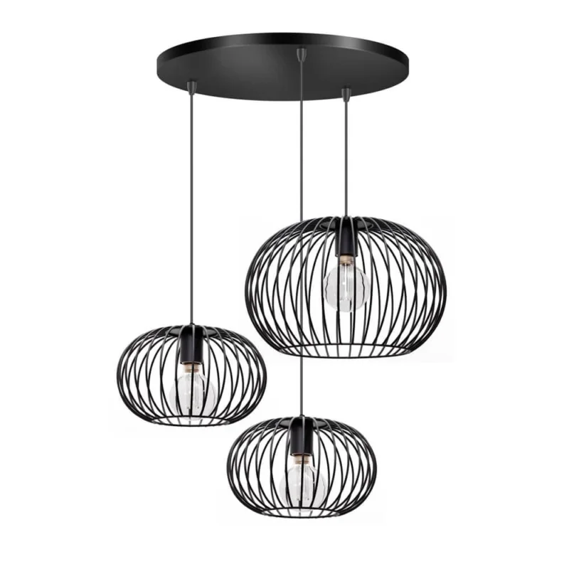 Hit cenowy ETH Wire 2.0 3 lichts hanglamp getrapt