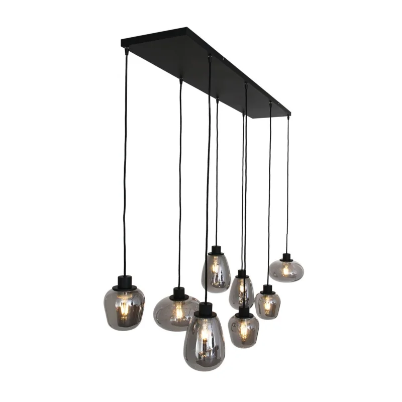 Echo Hanglamp 8-lichts glas Super okazja