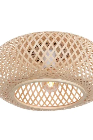 Wyjątkowa oferta Plafondlamp Maze 1-lichts licht hout