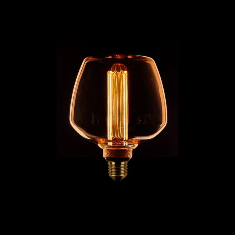 Led lamp Kooldraad Uniek breed 13cm E27 Amber 3 standen Bezpieczne zakupy