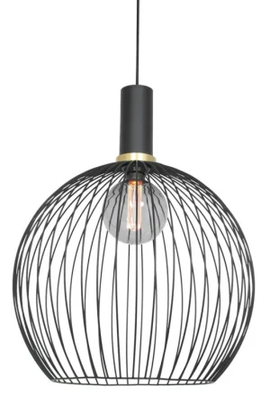 Caesar Hanglamp 1-lichts 45cm gold ring Oferta czasowa