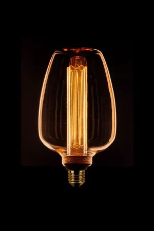 Zamów teraz Led lamp Kooldraad Uniek smal 11cm E27 Amber 3 standen