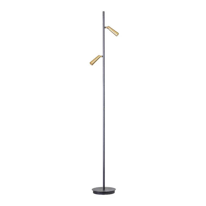 Angelo 2-lichts Vloerlamp goud Zamów dziś