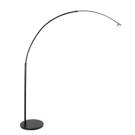 Zwarte vloerlamp / booglamp Sparkled Light 7268ZW zonder kap Bezpieczna płatność