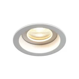 Rabat Pelite 4705W – Mat witte inbouwspot met twee lichtstanden