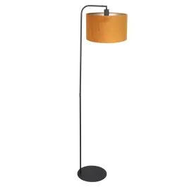 Vloerlamp Stang 4793ZW met gouden velours kap Tylko do końca tygodnia