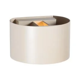 Tani Crème wandlamp Muro 3364CR, G9 LED met verstelbaar licht