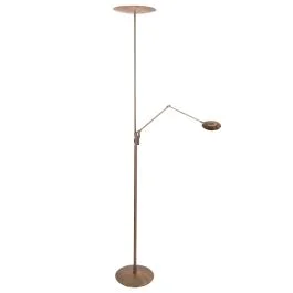 Vloerlamp Zenith 2 4390BR brons met dubbele reflector Do wyczerpania zapasów