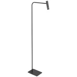 Darmowy zwrot Vloerlamp Volari 4710ZW Zwarte vloerlamp met warm licht