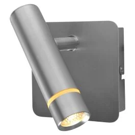 Wandlamp Volari 4712ST stalen LED spot met leescomfort Hit sprzedaży