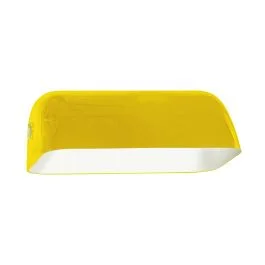 Glas I14755S – Okergeel glas voor bankierslamp 23 × 14,2 cm Bestseller