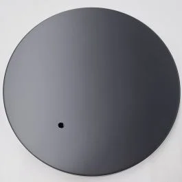 Zwarte matte metalen voetplaat I15021S Wyprzedaż