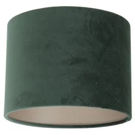 Sprawdź teraz Groen velours lampenkap K3084VS ⌀20cm met E27 support. Greenwave