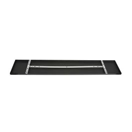Wyjątkowa oferta Rechthoekige plafondplaat Mountline I15297S Zwart 140 x 25 x 2,5 cm met ophangbeugel