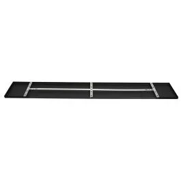 Ekspresowa dostawa Rechthoekige plafondplaat Mountline I15298S Zwart 170 x 25 x 2,5 cm met ophangbeugel