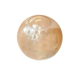 3497 glas kogel amber 25cm Łatwy zwrot