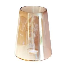 Premium 3103 glass amber 15x10x19cm