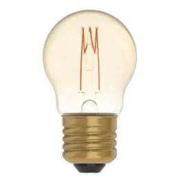 Led lichtbron met E27 fitting filament 2,5W, 1800K, dimbaar G45 vorm Tylko do końca tygodnia