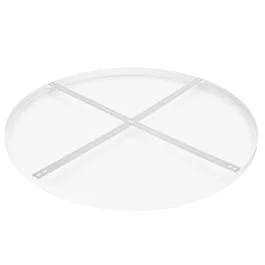 Oferta czasowa Ronde plafondplaat Mountline I15534S RAL9003 wit Ø70 x 2,5 cm met ophangbeugel