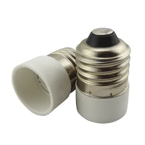 Zamów teraz E27 fitting - E14 fitting verloopfitting 2 stuks | wit 230V AC