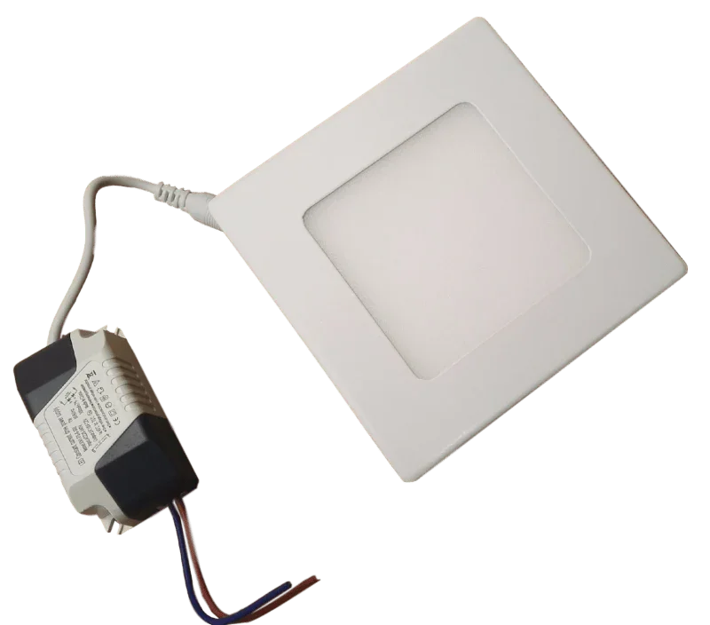 LED downlight vierkant | 120 x 120mm | 6 Watt koelwit | 4000K | inbouw - SALE Wysoka jakość