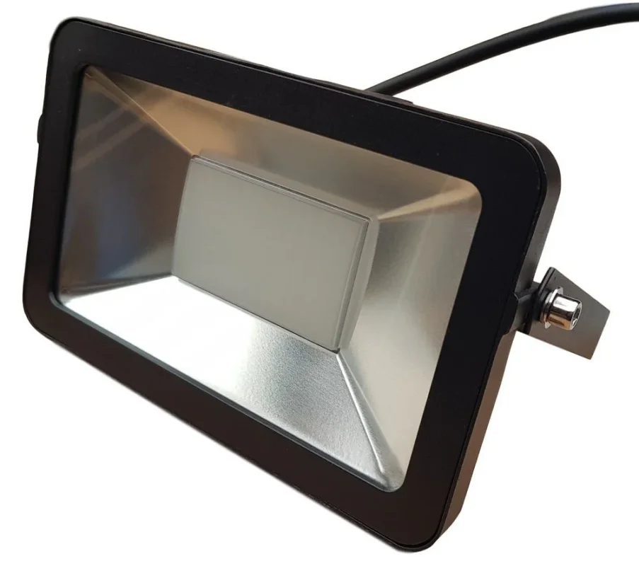 Cena promocyjna LED buitenlamp zwart | 50W=550W LED schijnwerper | warmwit 4000K | waterdicht IP65 - SALE