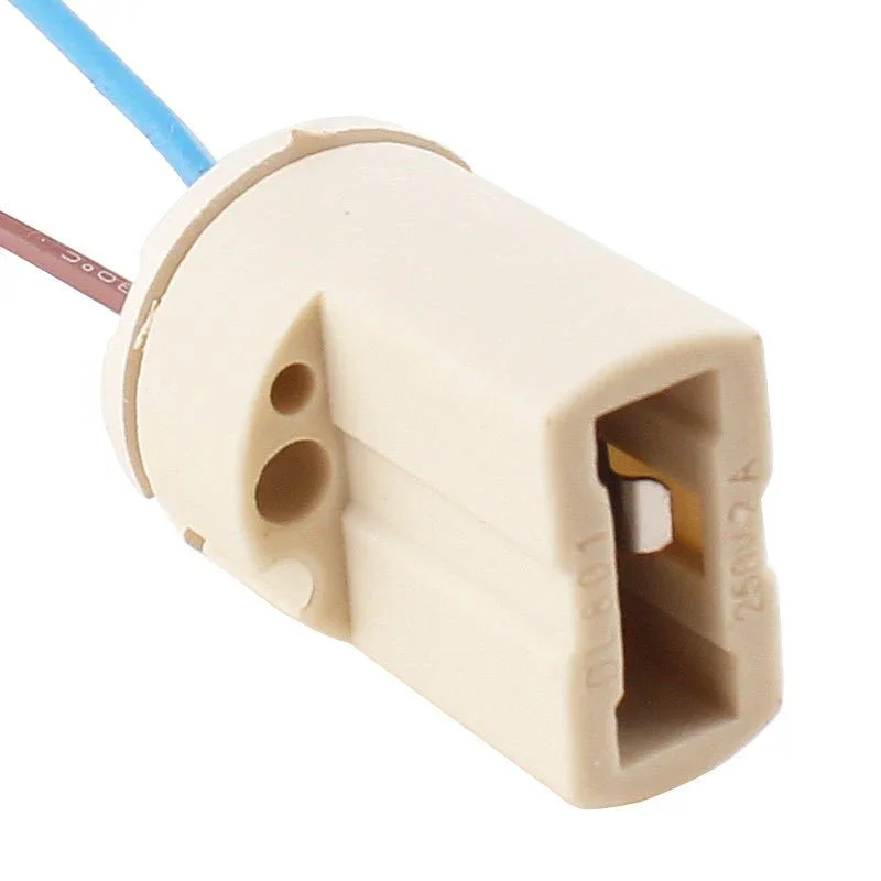 Ograniczona ilość Fitting | LED lamp fitting | G9 fitting keramisch | 18cm snoer | creme