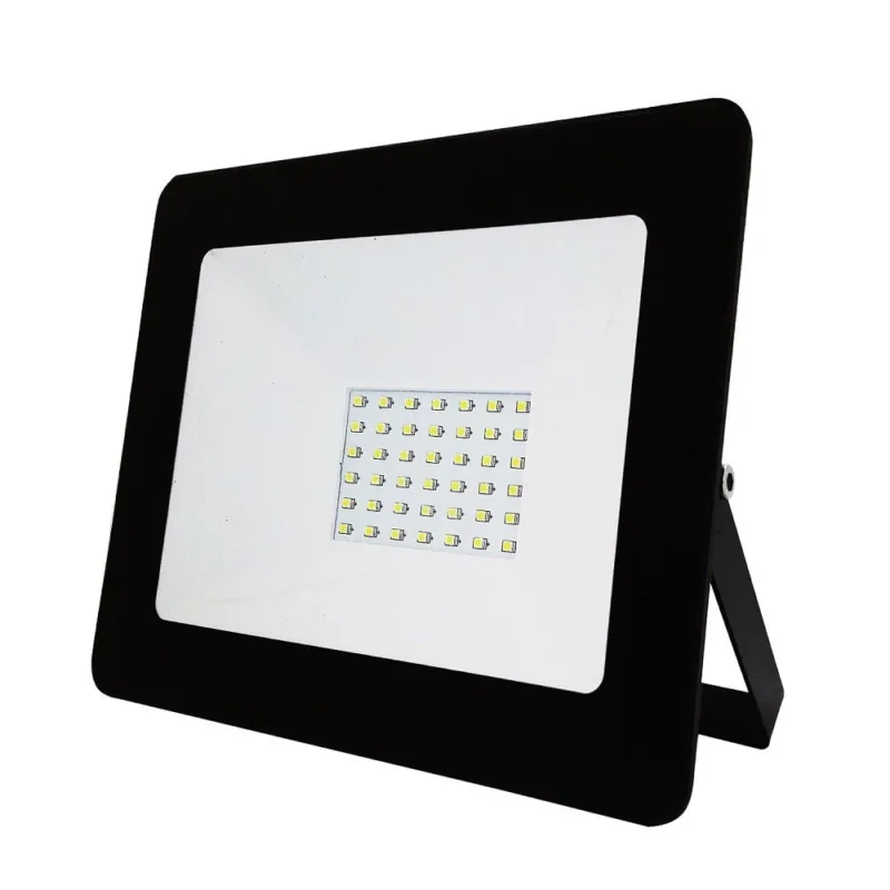 Rabat Buitenlamp zwart LED 30W 270W schijnwerper daglichtwit 6400K IP65