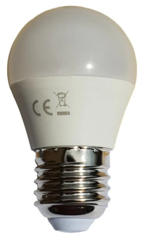 Kogellamp E27 daglichtwit | G45 LED 6W=50W gloeilamp | 500 Lm - 6400K Wyjątkowa oferta