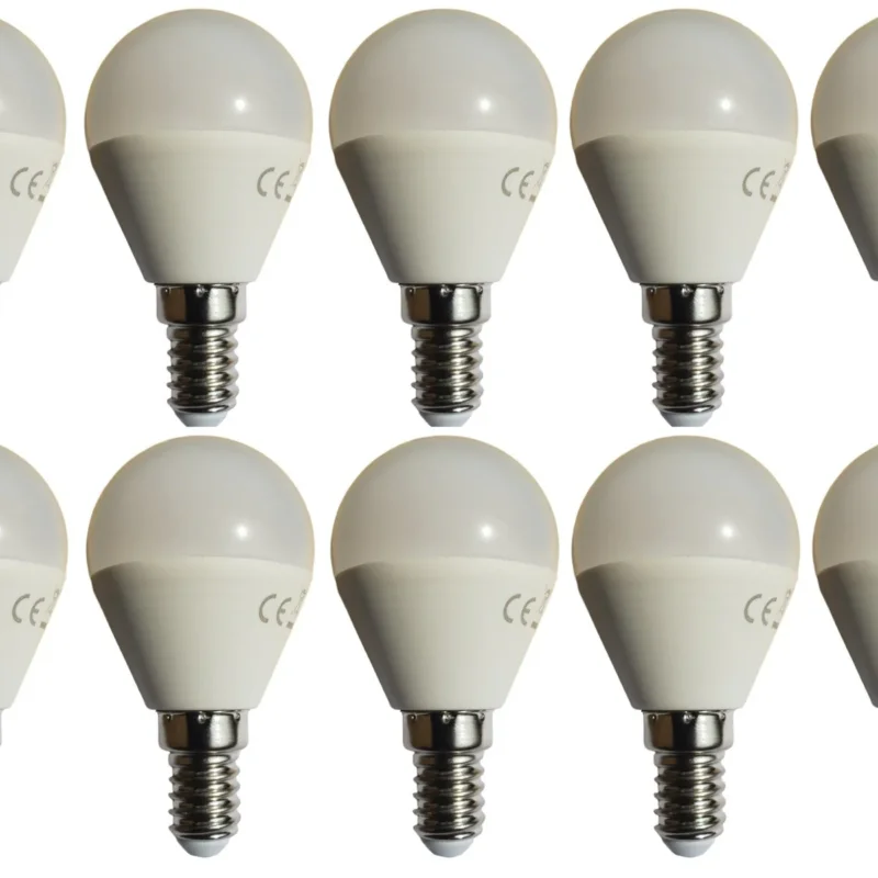 G45 kogellamp 10 stuks | E14 LED lamp 4W=30-35W | warmwit 3000K Ostatnie sztuki