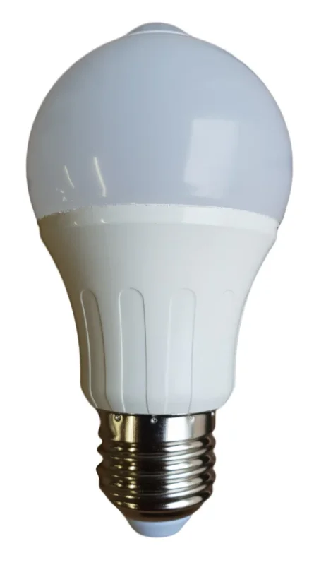Oferta limitowana E27 LED lamp | gloeilamp A60 met IR bewegingssensor | 6W=50W | daglichtwit 6500K
