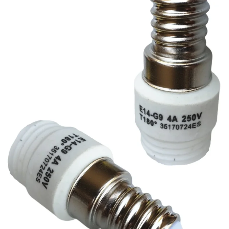 Zniżka E14 fitting - G9 fitting verloopfitting 2 stuks | wit 230V AC