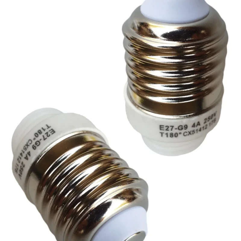 E27 fitting - G9 fitting verloopfitting 2 stuks | wit 230V AC Oferta czasowa