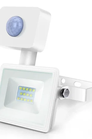 LED buitenlamp wit | 10W=100W LED schijnwerper | IR sensor | daglichtwit 6400K | waterdicht IP65 Bestseller