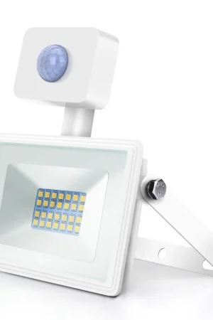 Wybór klientów LED buitenlamp wit | 20W=200W LED schijnwerper | IR sensor | daglichtwit 6400K | waterdicht IP65
